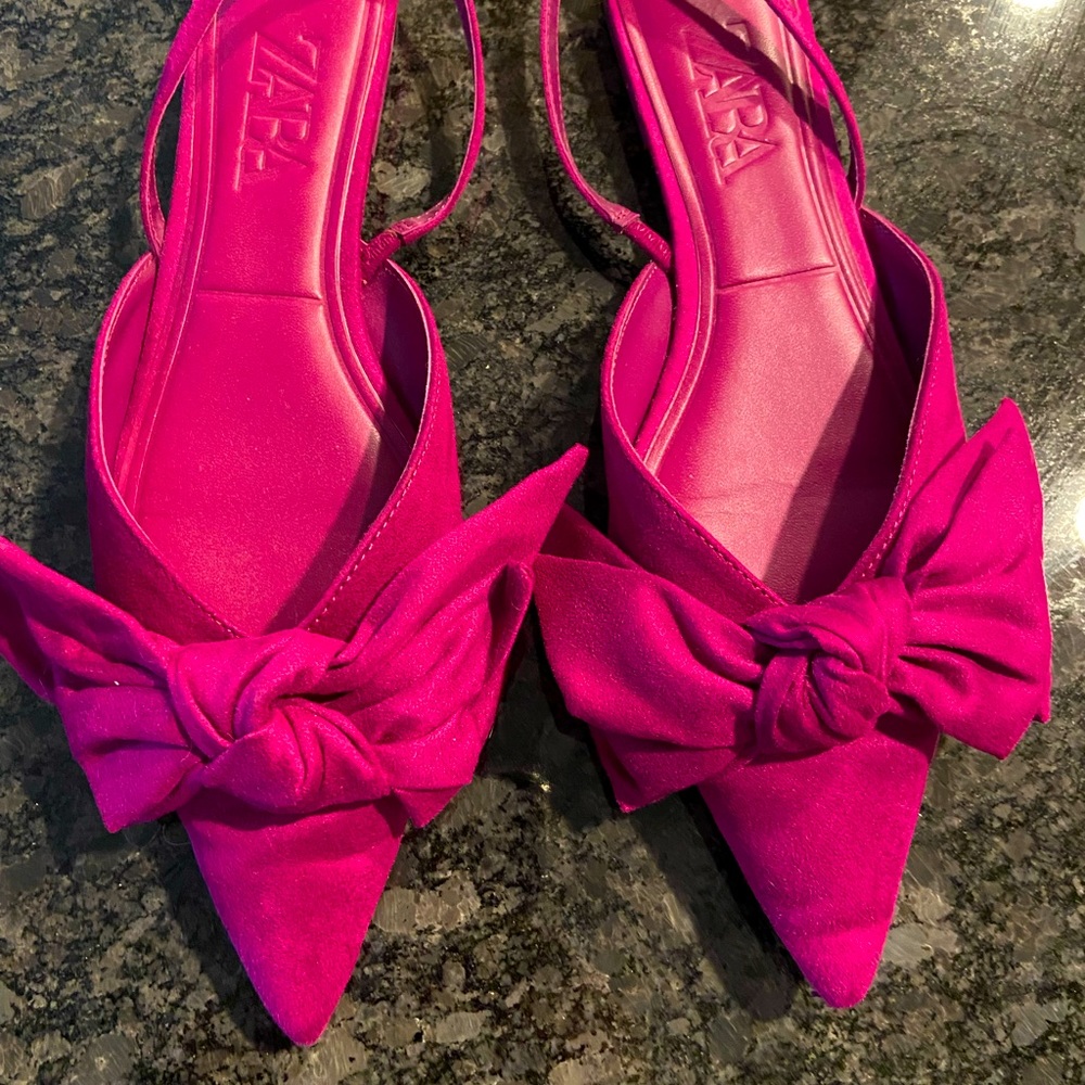 Pink sandals